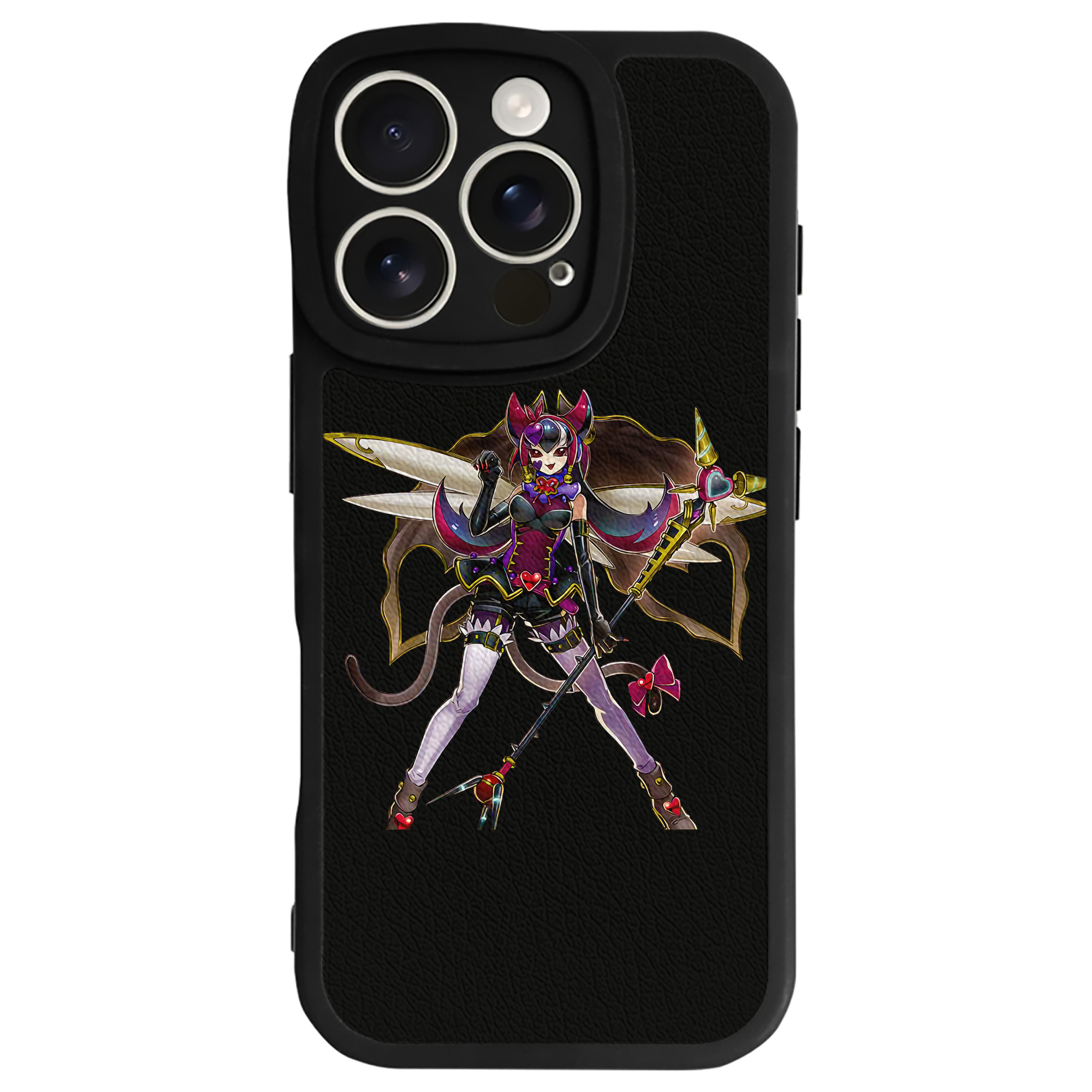 （画像用） 遊☆戯☆王 Yu-Gi-Oh! 【iPhone 16シリーズ対応】シリコンスマホケース（レザー調） 材質：シリコン